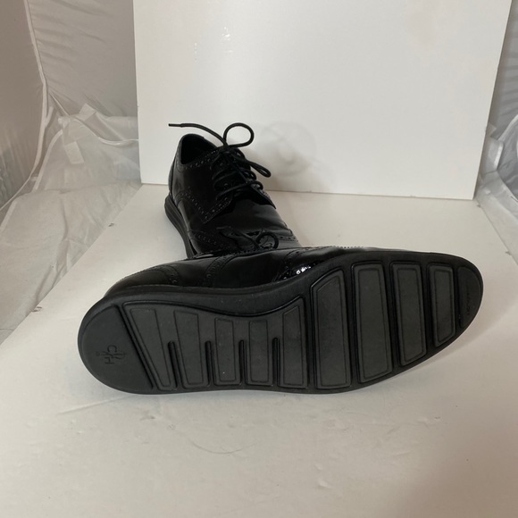 COLE HAAN Lunargrand Black Patent Wing Tip Oxford - Picture 5 of 8